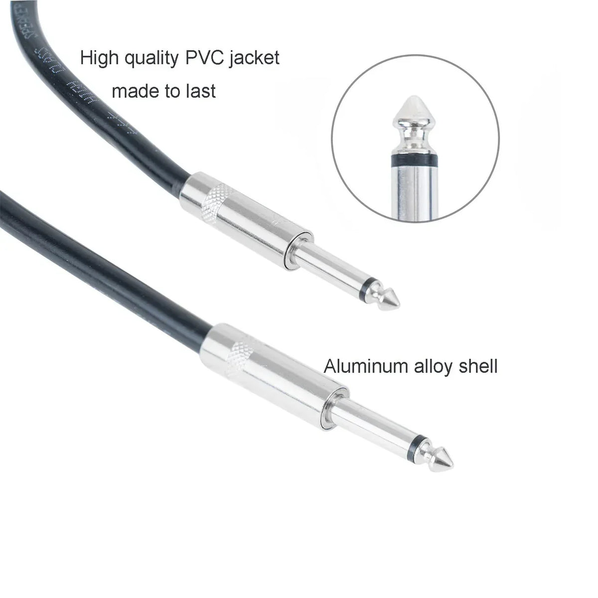 MR Truss MT SKJ603 Speaker Cable Wire 1/4 in inch TS to Same 3 feet