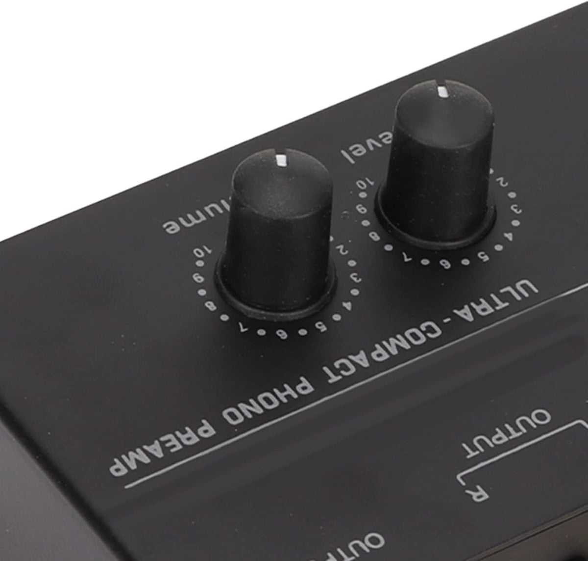 MR DJ PP500 Phono Turntable Preamp Input /TRS Output Stereo Knob Control Mini Record Player Preamplifier