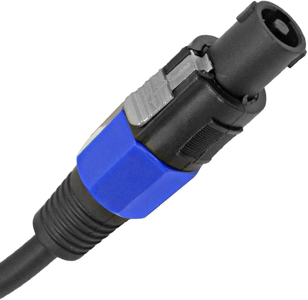 MR DJ CSMSF6 6 Feet PRO PA DJ Speakon Male to Speakon Female Speaker Cable