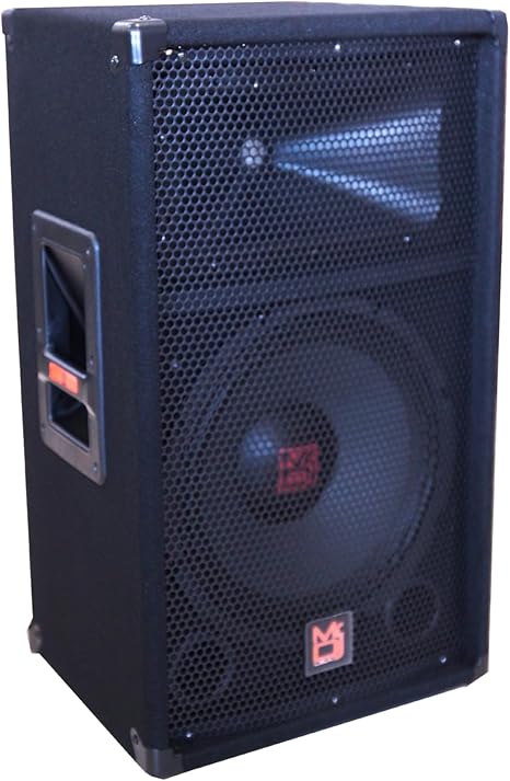 MR DJ PSS1000 Single 10" Passive 1200 Watts 2-Way DJ/PA PRO Audio Loudspeaker