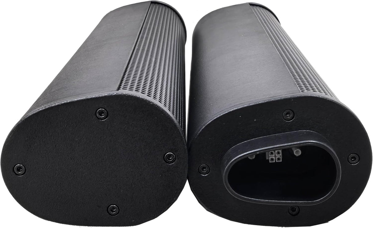 2 Pack MR DJ ELITE All-In-One 8" Portable Bluetooth Line Column Array Speaker