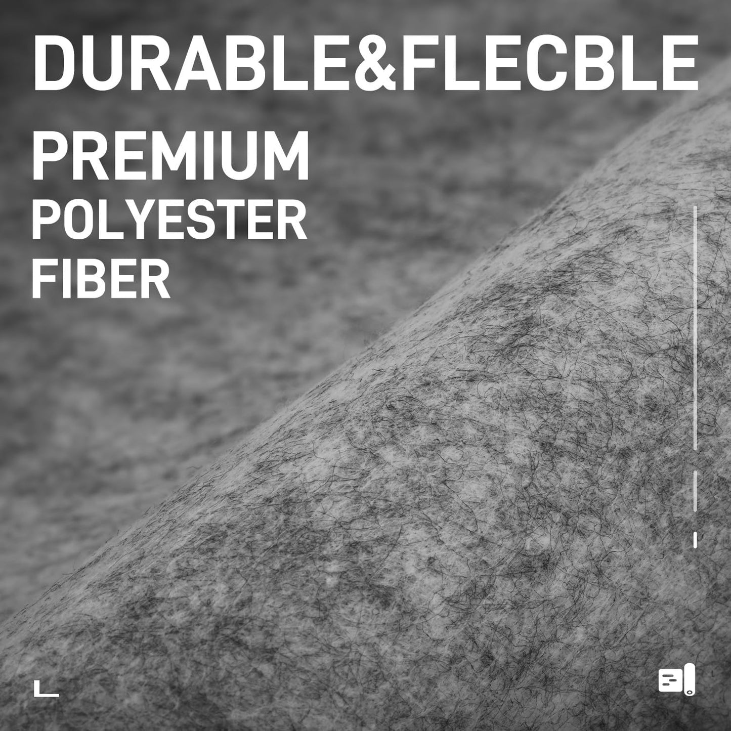MR DJ DC20LGR 20' L X 4' W Light Gray Carpet for Speaker Subwoofer Enclosure Boxes