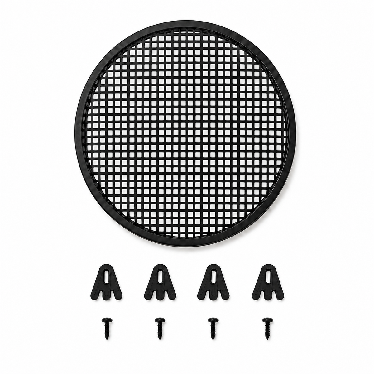 MR DJ DJS18 18" Metal Waffle Mesh Grill Speaker Subwoofer Woofer + Clips & Screws