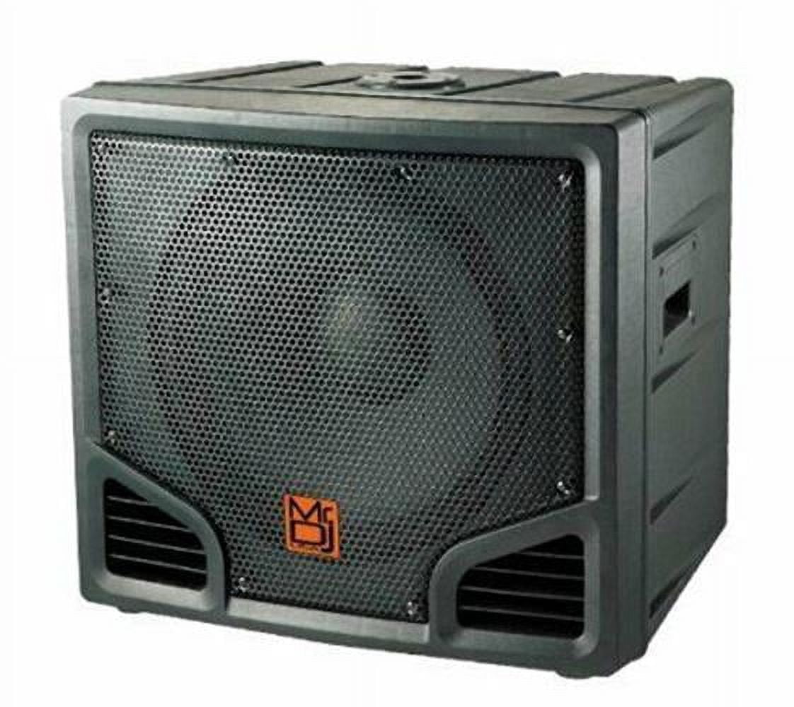 MR DJ USA PRO-SUB15 15-Inch 3000W Passive Subwoofer with Crossover