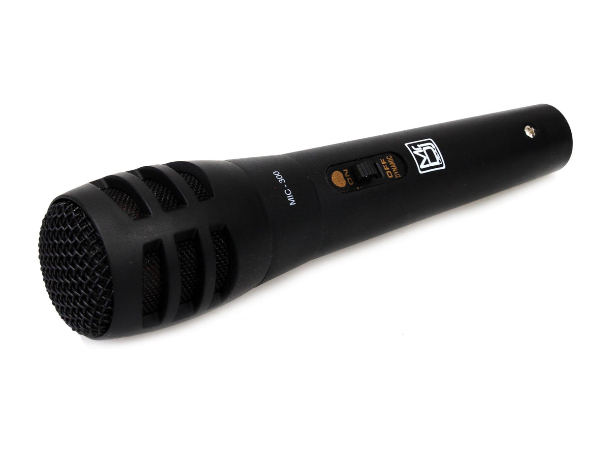 2 MR DJ MIC300 Professional Handheld Uni-Directional Dynamic Microphone