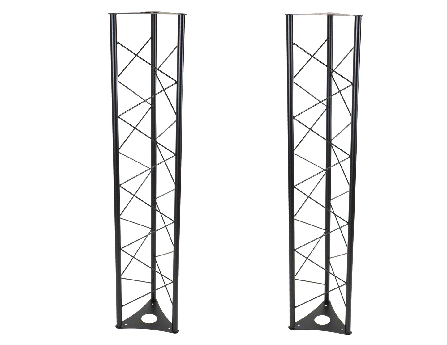 2 MR DJ LSBT5-10 5FT X 10" Triangle Bolted Truss Extension Heavy Duty DJ Lighting Truss Segment