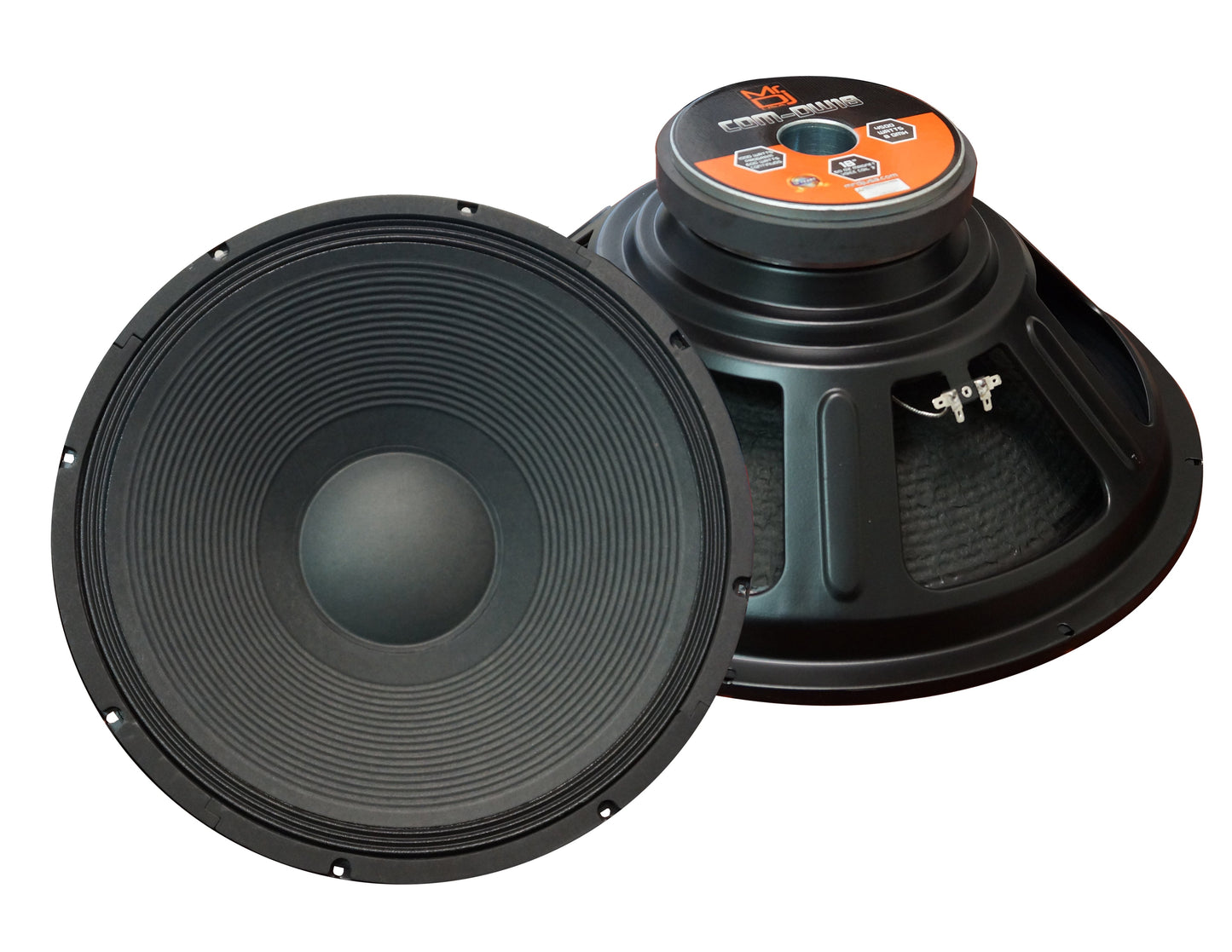 MR DJ COMDW18 18" 4500W 60 Oz. 8-Ohms Universal PRO PA/DJ Raw Woofer Subwoofer