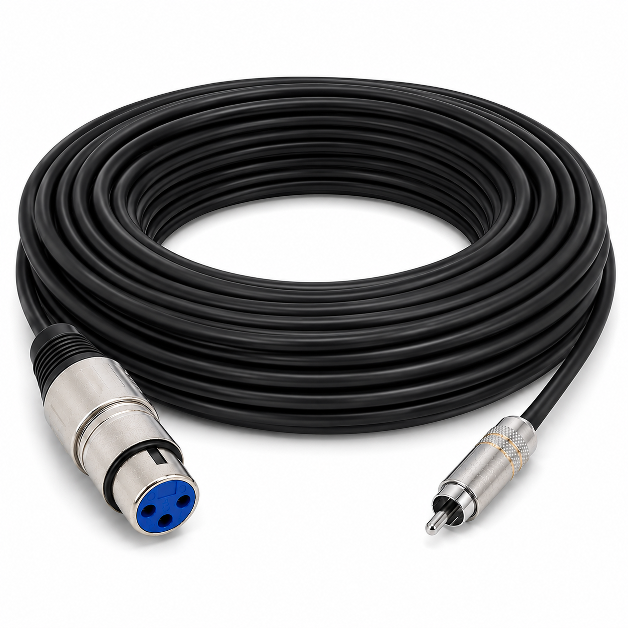 MR DJ CXFR25 25-Foot XLR Female to RCA Male Professional Audio