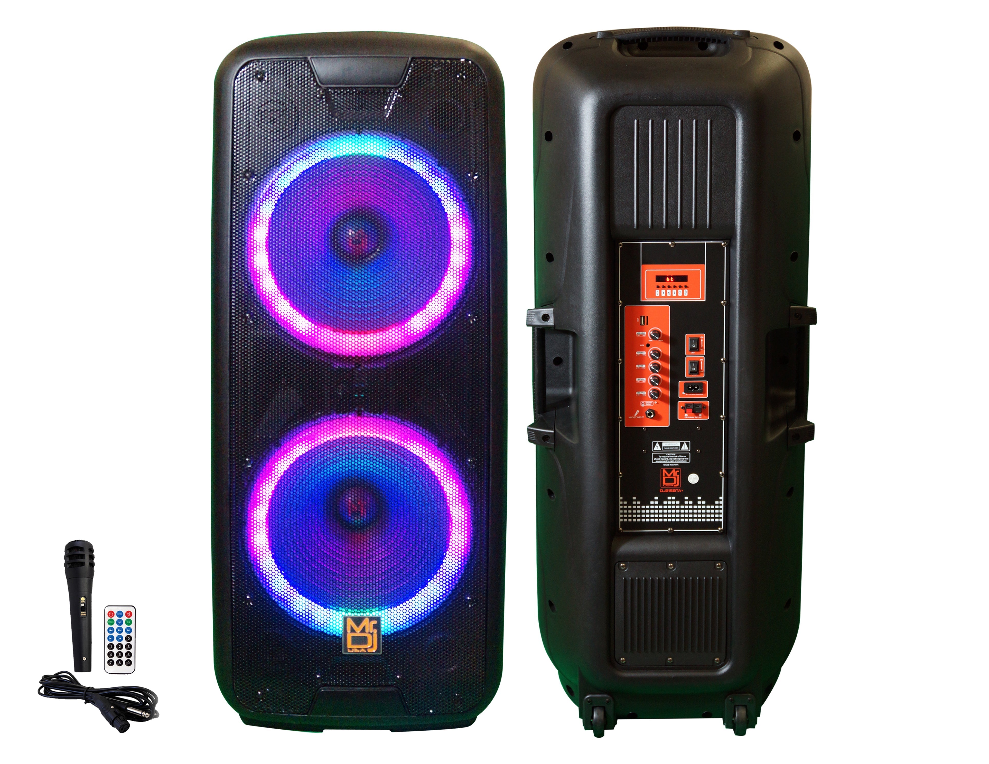 MR DJ 215BTA+ 5000W Dual 15