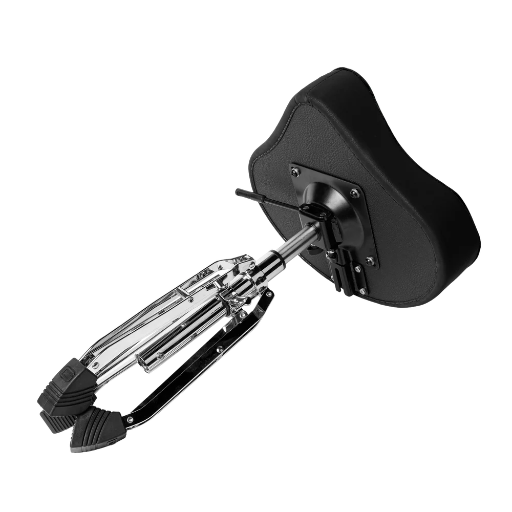 Gator Cases GP-DTH-ASD-BK Air Glide Drum Throne Saddle Seat – Black