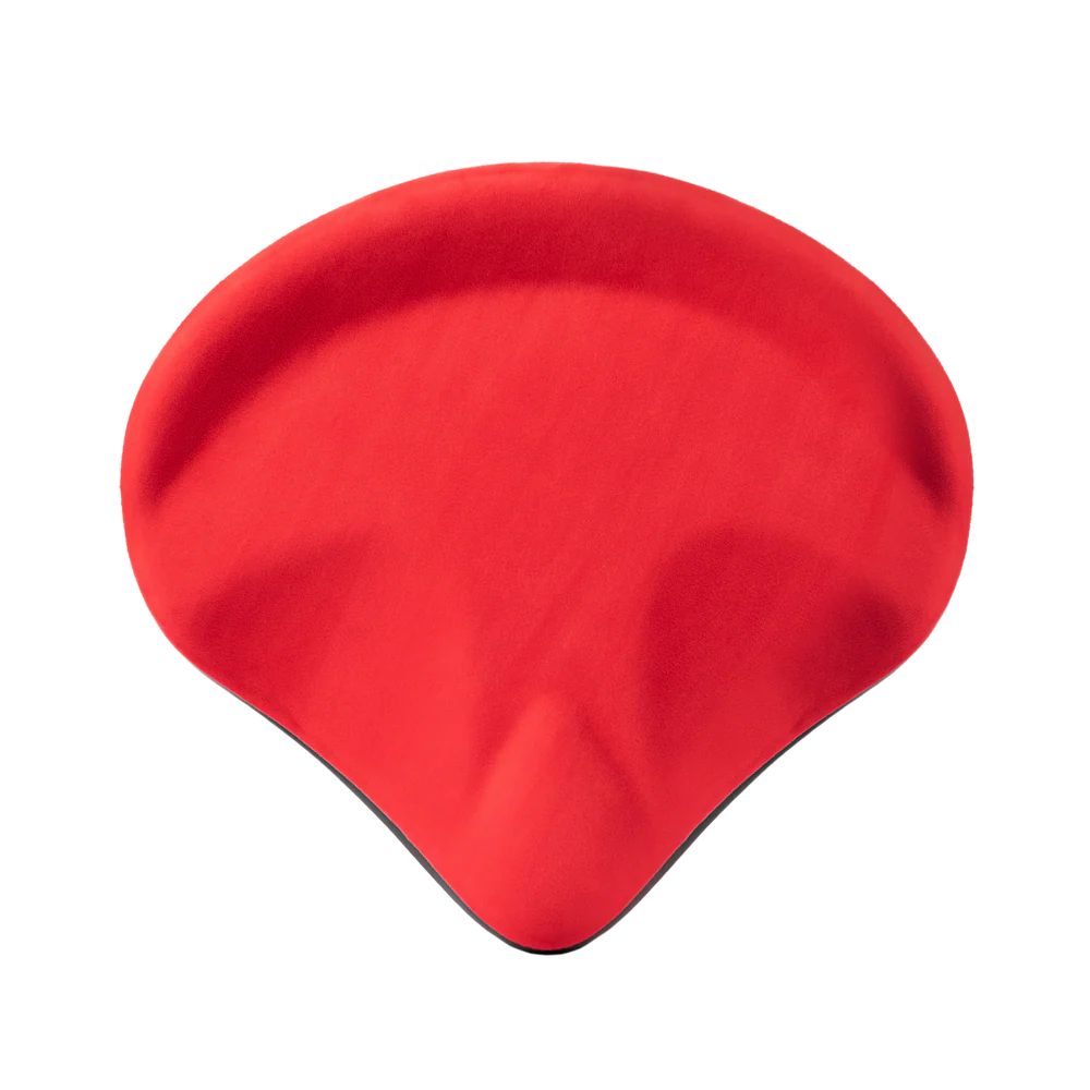 Gator Cases GP-DTH-ASD-RD Air Glide Drum Throne Saddle Seat- Red