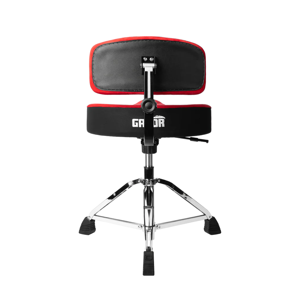 Gator Cases GP-DTH-BR-RD Percussion Drum Throne Backrest – Red