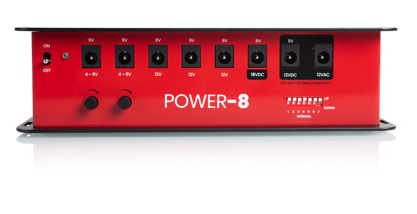 Gator Cases GTR-PWR-8 Pedal Board Power Supply With 8 Isolated Outputs