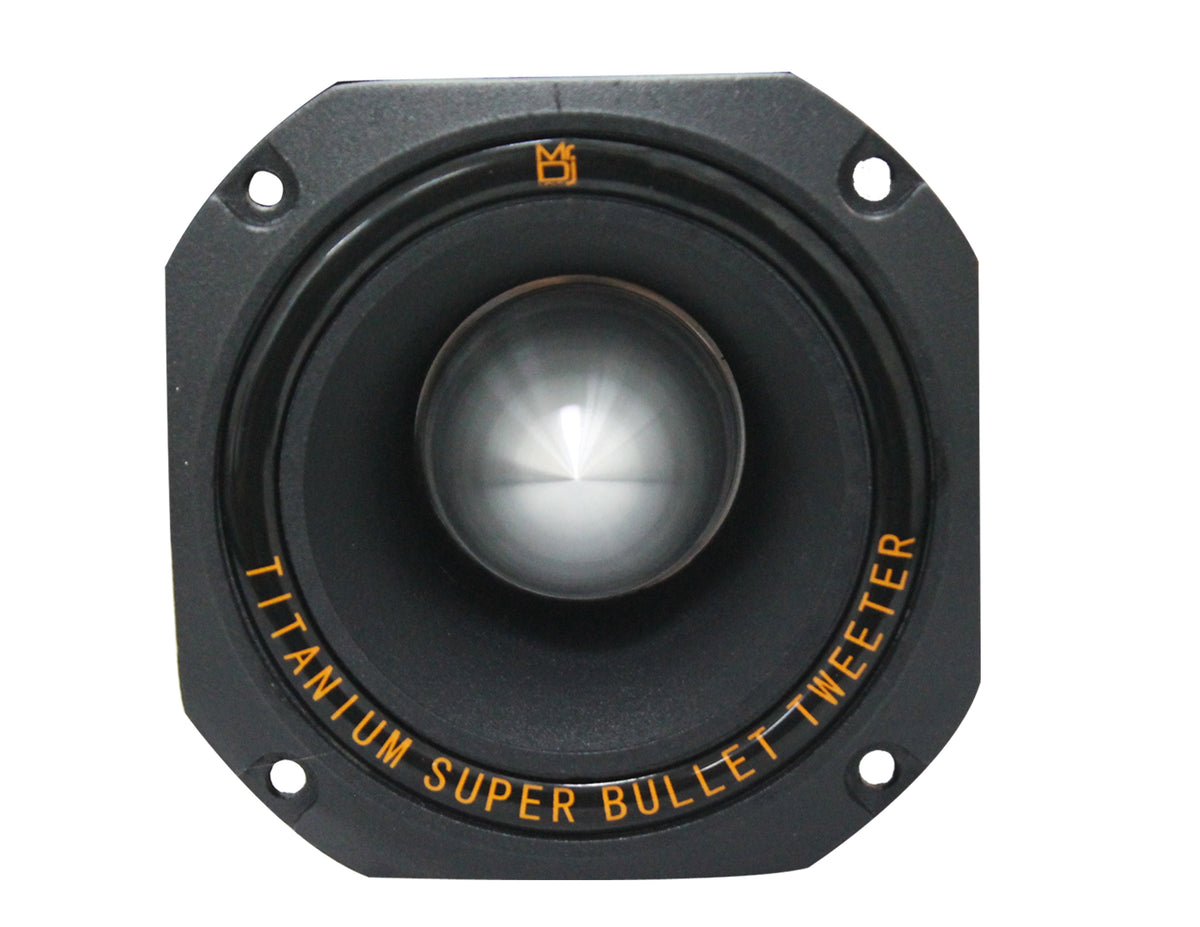 MR DJ HDT600B 600W 4" Piezo Horn Heavy Duty Super Strong Bullet Super Tweeter