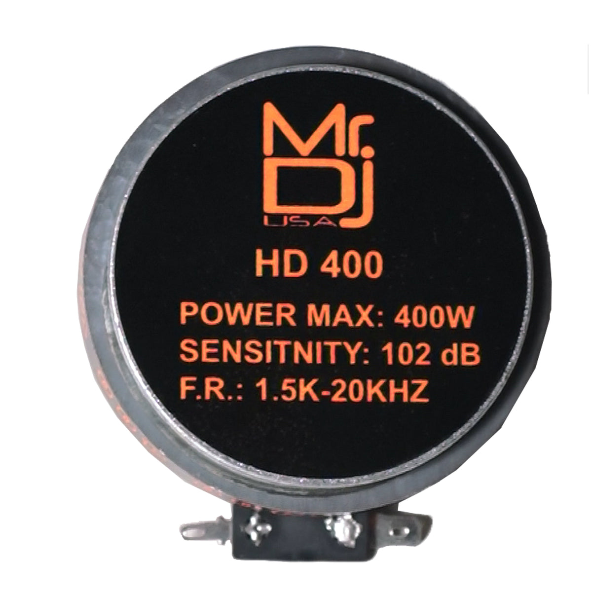 HD-400 PRO Professional DJ Screw-on Horn PA Speaker Grade Titanium Compression Driver