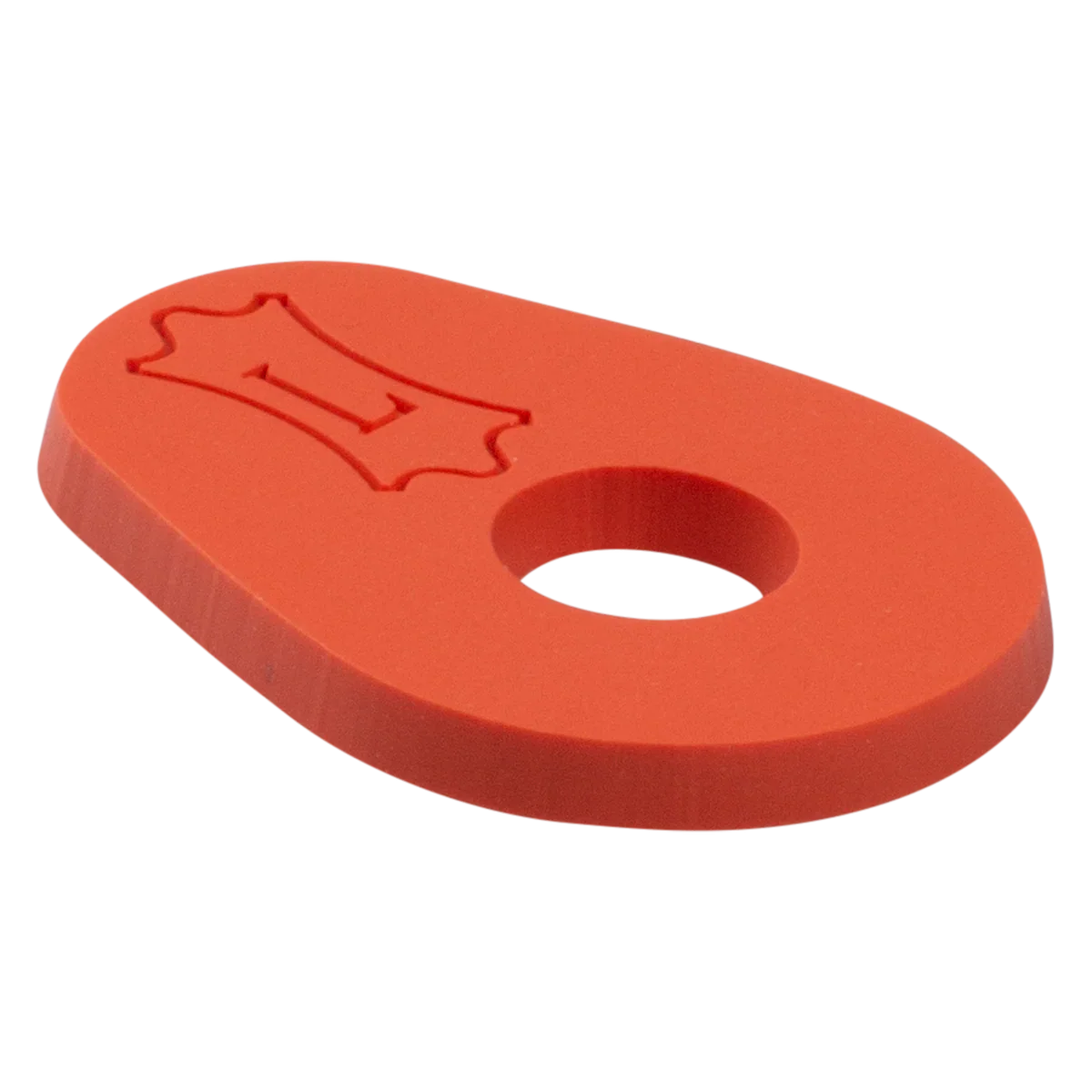 Levy's Leathers LVY-RINGBLOCK-OR Orange Stretchy Rubber Guitar Strap Locks