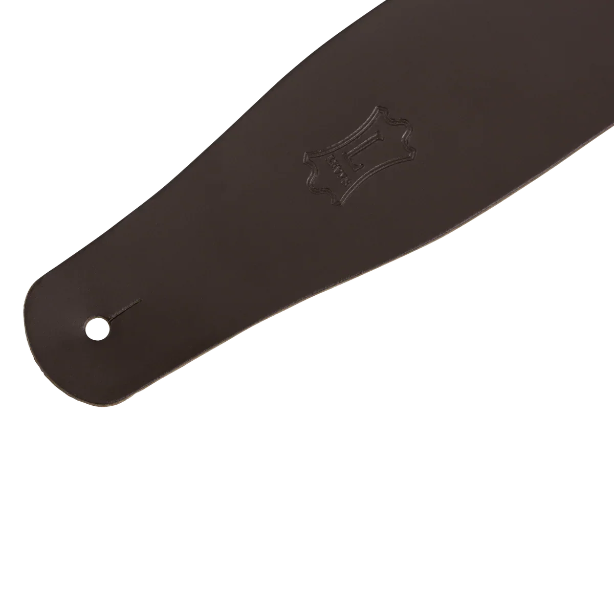 Levy's Leathers M26-DBR Chrome-Tan Leather Guitar Strap - Dark Brown