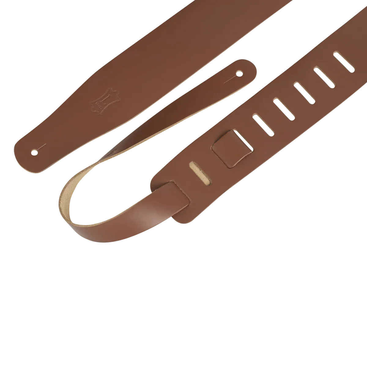 Levy's Leathers M26-WAL Chrome-Tan Leather Guitar Strap - Walnut