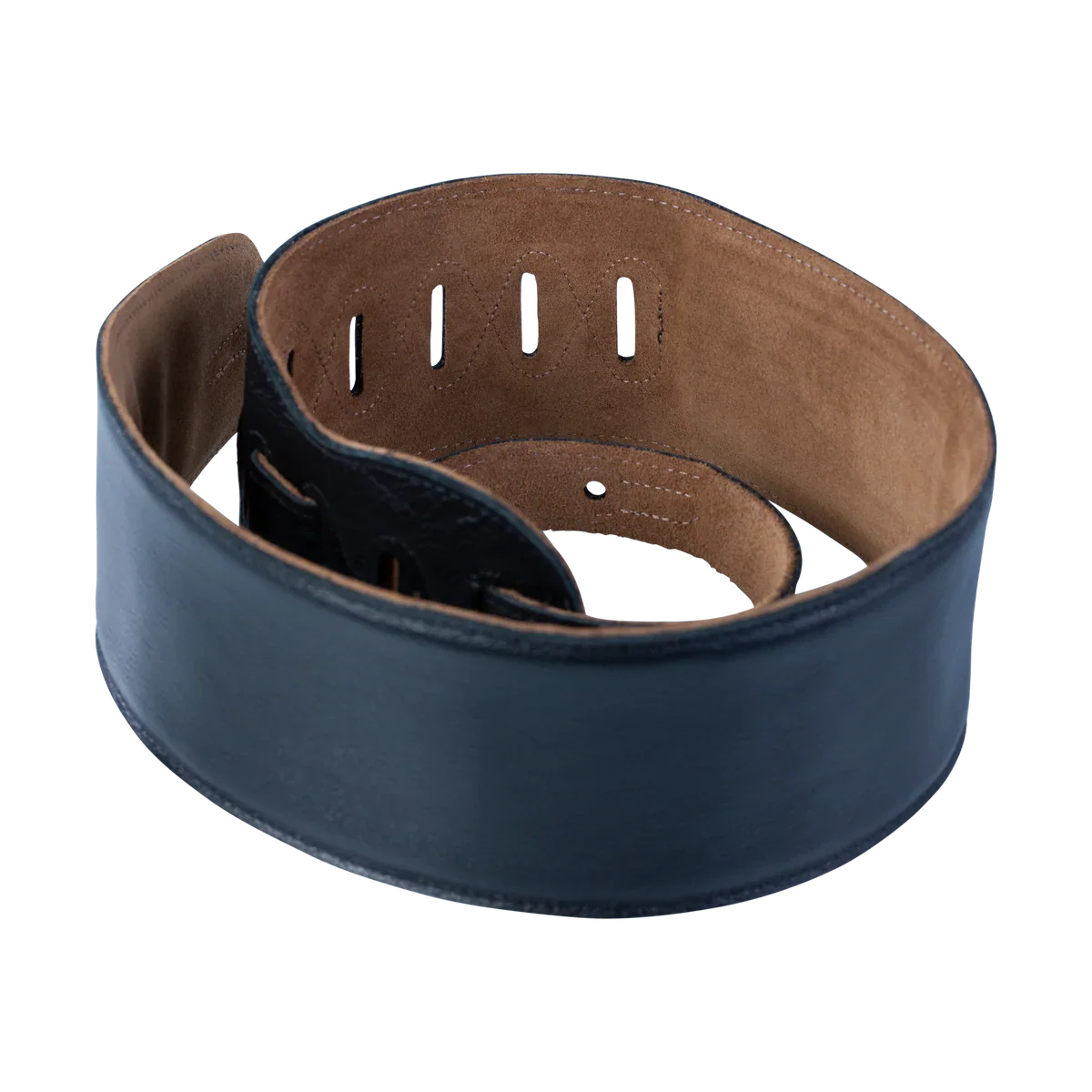Levy's Leathers M4GF-XL-BLK Guitar Strap - Black Garment