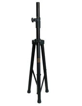 Load image into Gallery viewer, MR DJ SS850PKG 2 Universal Folding Tripod PRO PA DJ On Stage Speaker Stand & Carrying Bag & 25' Speakon Cable