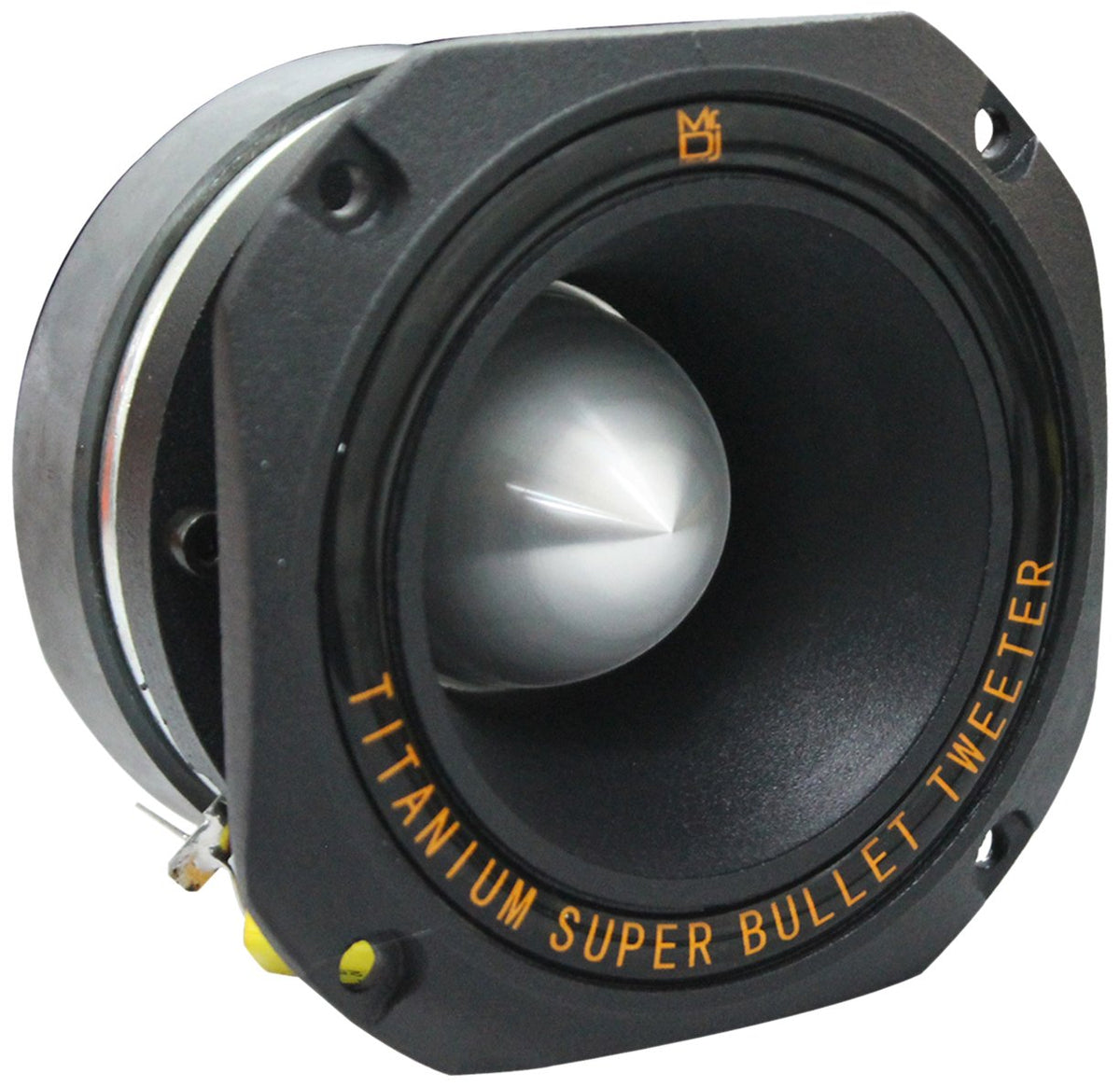 MR DJ HDT1000B 4" Bullet Horn Tweeter Car Van UTV Marine Motorcycle Motorsports