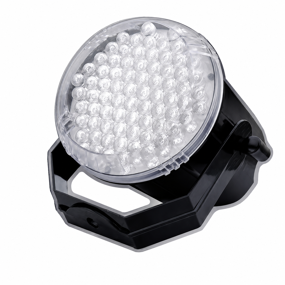 MR DJ White Stage Lights with Adjustable Flash Speed
