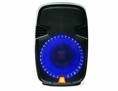 MR DJ PBX1559S PA DJ 8" 2-Way Passive Portable Speaker with LED Accent Lighting