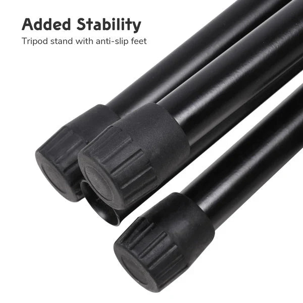 MR DJ MS700PKG 2 Microphone Stands Adjustable Boom Stage or Instrument with Mic Holder Clips & Carry Bag & 2 25' Cable