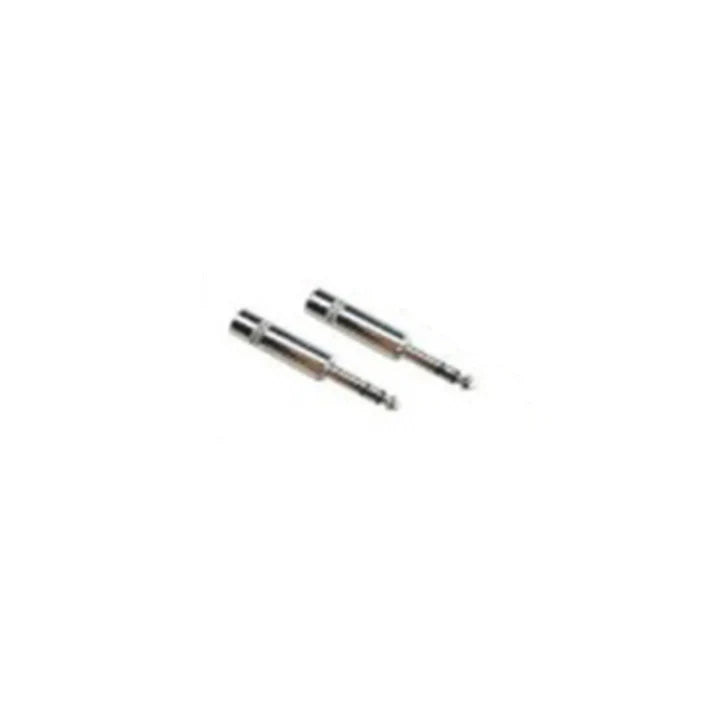 MR DJ QMHS4 Stereo 1/4" 6.35mm Male Audio Plug Connectors – 4 Pack