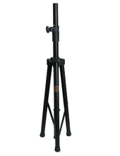 Load image into Gallery viewer, MR DJ SS350B Universal Black Folding Tripod PRO PA DJ On Stage Speaker Stand