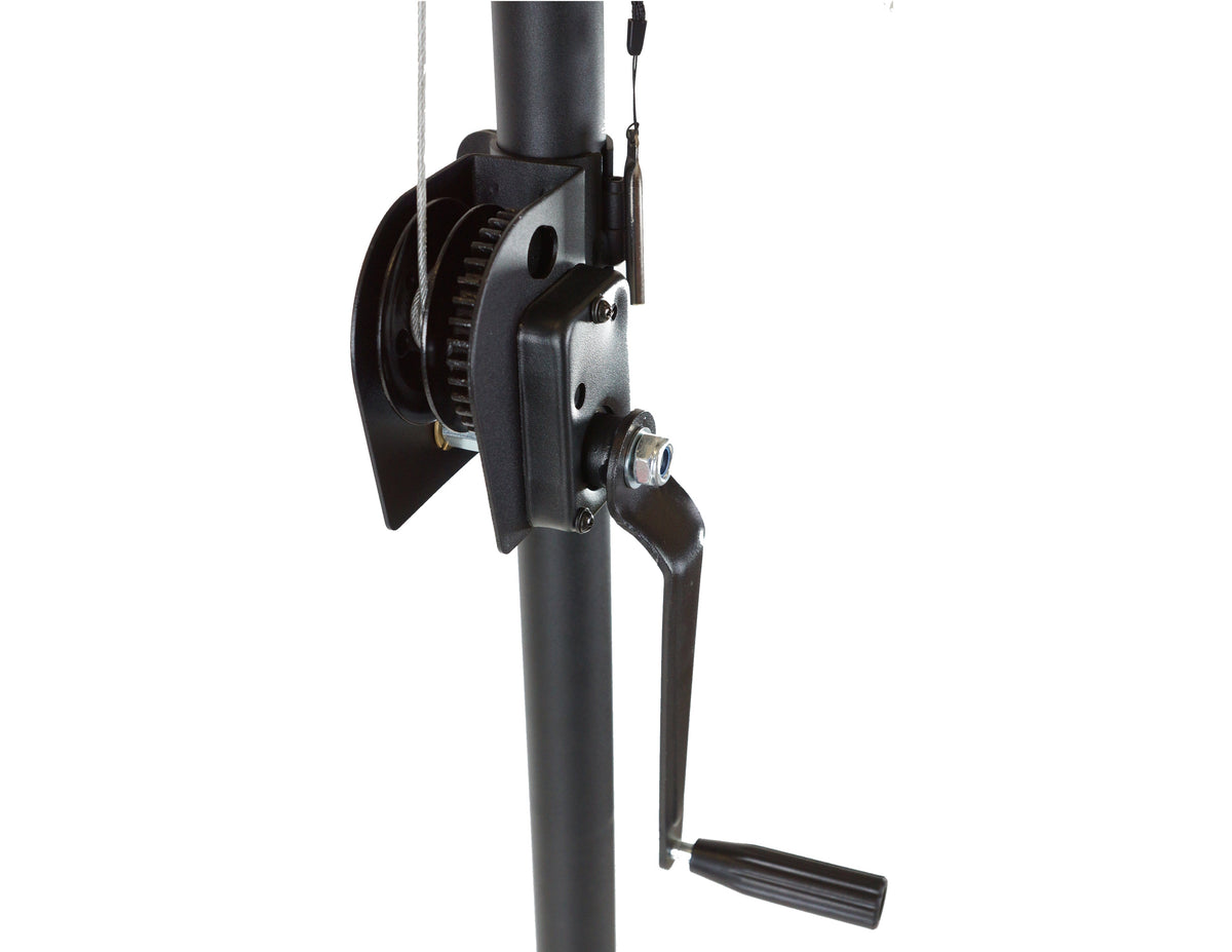 MR DJ ST150-2-10-1 DJ Lighting Truss Stand Dual Crank-Up Stand & 5FT X 10" Triangle Truss