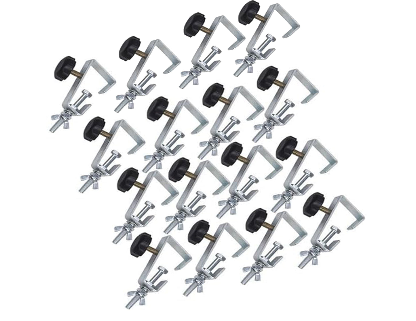 MR DJ ST150-2-6-3 DJ Lighting Truss Stand Dual Crank-Up Stand & 15FT X 6" Triangle Truss