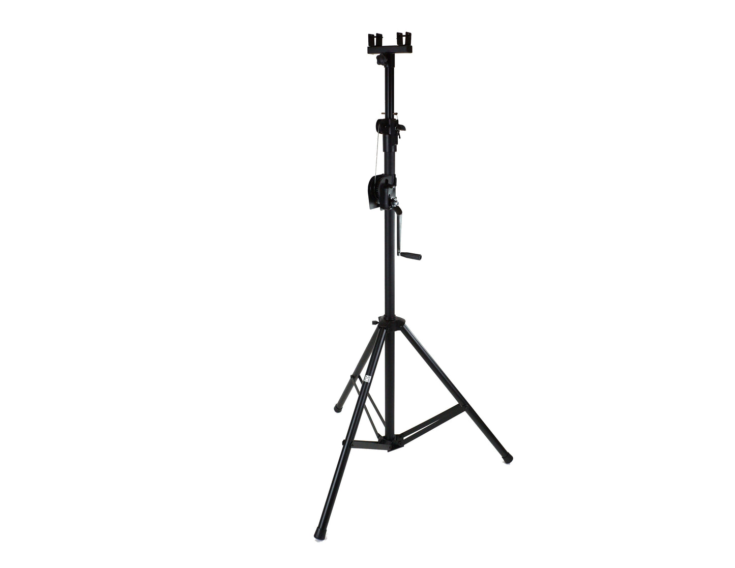 MR DJ ST150 10Ft Light Stand Stage Lighting Truss Hand Crank Up + 6" T-Bar Truss Adapter