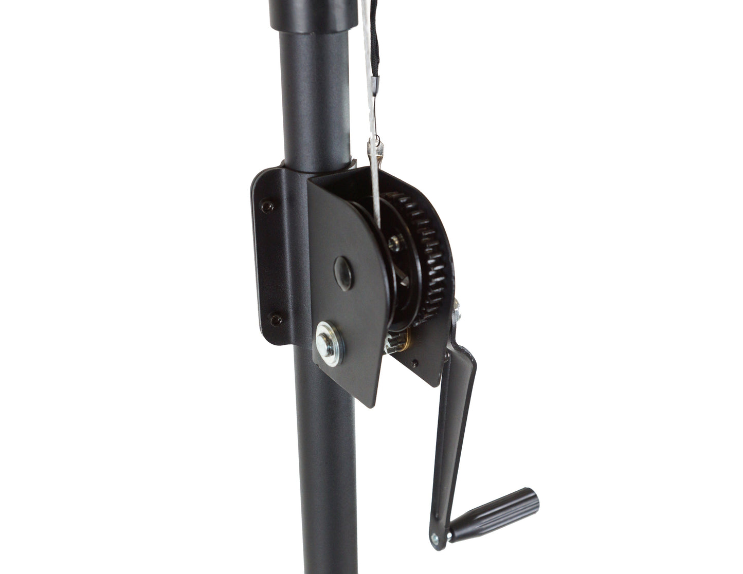 MR DJ ST150 10Ft Light Stand Stage Lighting Truss Hand Crank Up + 6" T-Bar Truss Adapter