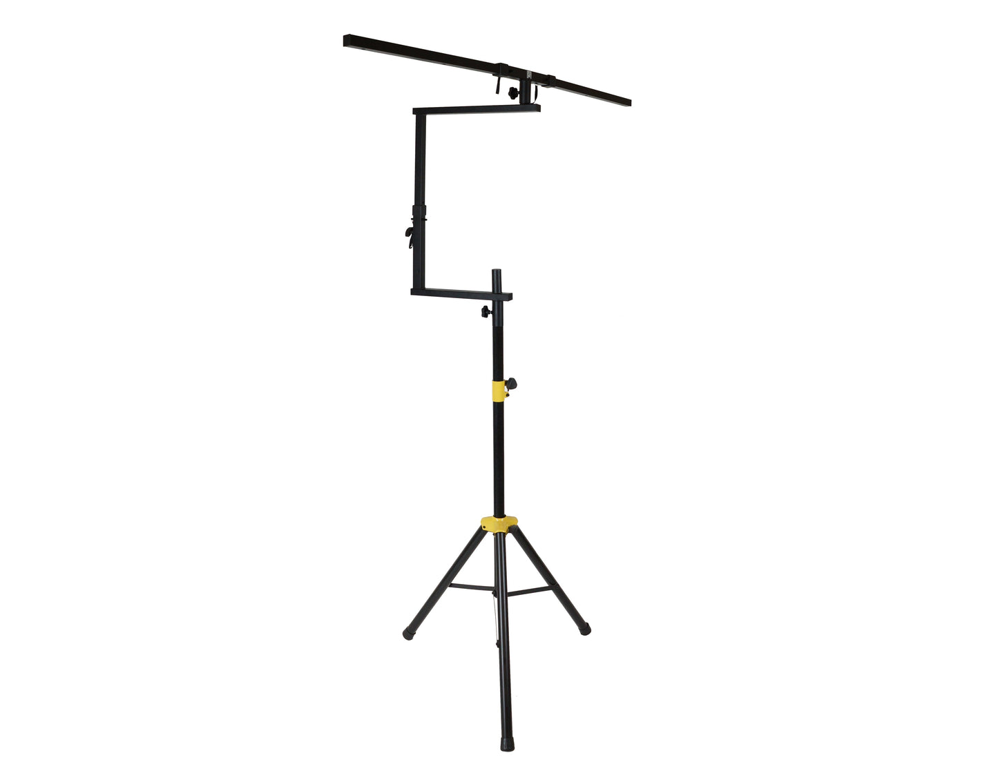 MR DJ STSPLI-SS550 Adjustable T-Bar Stage Lighting Extension with Speaker Stand