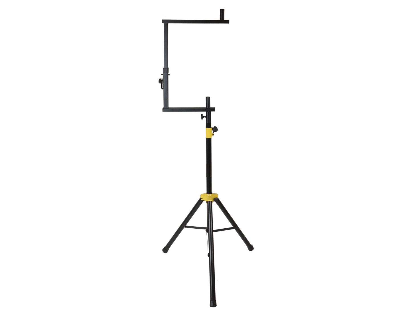 MR DJ STSPLI-SS550 Adjustable T-Bar Stage Lighting Extension with Speaker Stand