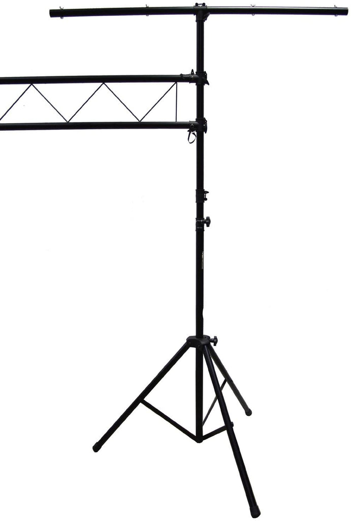 MR DJ LS560 10 Feet Lighting Stand Mobile Portable Dj Band PRO Audio PA DJ Light Lighting Stage Fixture Truss Stand with T-Bar Trussing Stage System