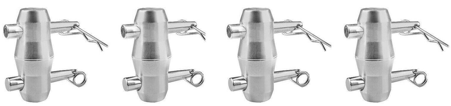 MR TRUSS TDCC30-4 4 Pack Double-Ended Conical Coupler Stage Lighting & Square Truss Systems