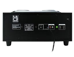 MR DJ Matrix Black Bluetooth Speaker Bluetooth Speaker Karaoke Machine Sound Activated Lights, FM Radio, USB/Micro SD Card, & LED Party Light Perfect for Party
