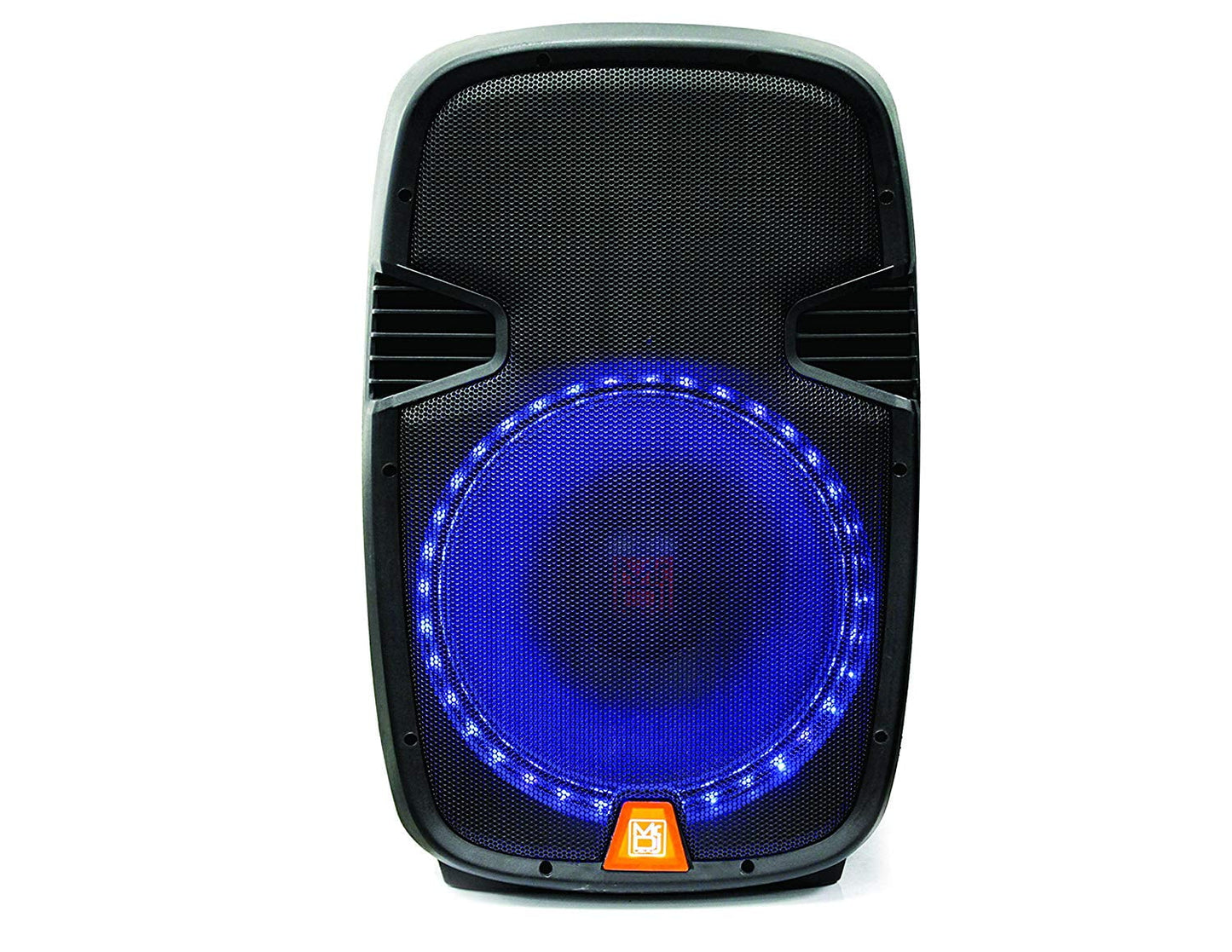 MR DJ PBX2659S 15" 2-Way Portable Pasive Speaker with LED Accent Lighting