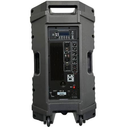 2 MR DJ PLED5200 PRO PA DJ 15" Bluetooth/MP3/FM Radio Portable Active Speaker