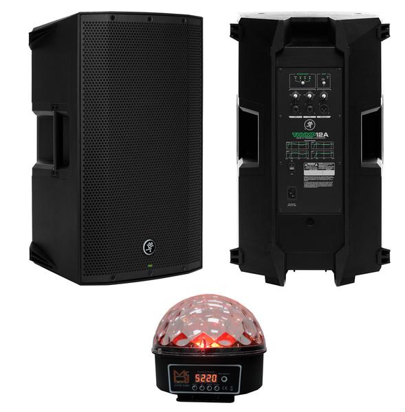 Mackie Thump212 1400W 12 inch Powered Speaker MR DJ LED Crystal Magic Ball
