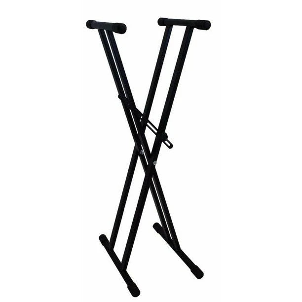 Mr. Dj USA KS350 Adjustable Metal Keyboard Electronic Piano X Stand Standard Rack