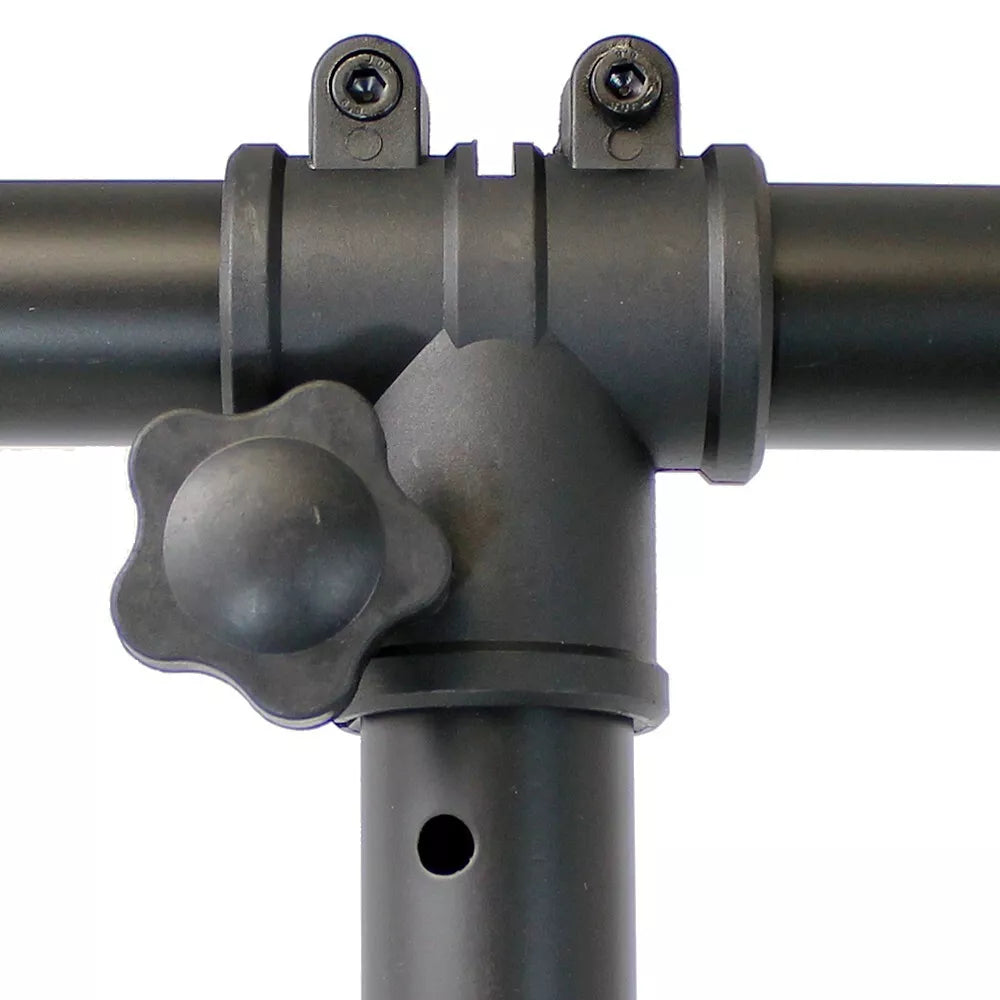 MR DJ LSTBAR3R Universal 3.3 Ft Round Lighting Cross Bar For Tripod Speaker Light Stands