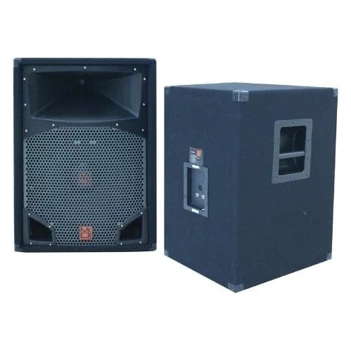 MR DJ COMS15 2 Way PA Speaker 15" 2500 Watts 2" Titanium Driver
