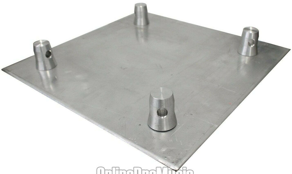 MR TRUSS BP1414 Universal Aluminum Base Plate 12" x 12" for 12 Inch Square Truss
