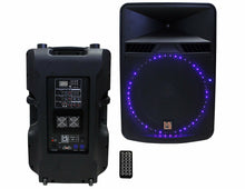 Load image into Gallery viewer, MR DJ PBX5500LED 18&quot; PRO PA/DJ Speaker&lt;BR/&gt;2-Way 18&quot; PRO PA/DJ Bass Reflex Bluetooth Active Amplified Speaker, 5500 Watts