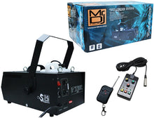 Load image into Gallery viewer, MR DJ DRAGON3500&lt;BR/&gt; 3500W fog smoke machine with wire &amp; wireless remote &amp; fog fluid, quick heat-up thick fog with Adjustable Head Angle