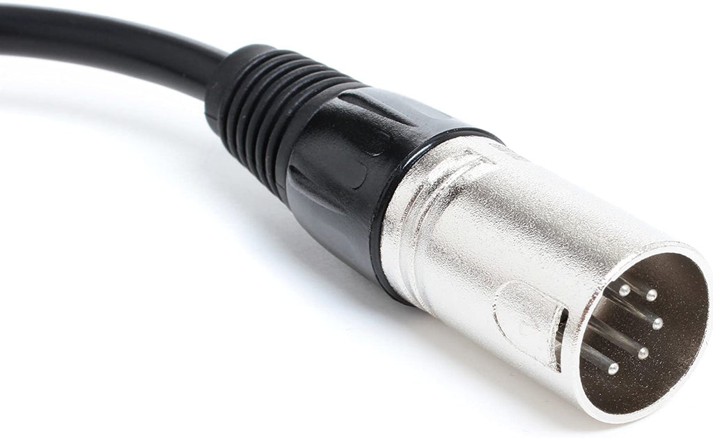 MR DJ CDMX10 5-pin DMX lighting cable <BR/>10' DMX 5-Pin XLR Pro Stage DJ Lighting Cable