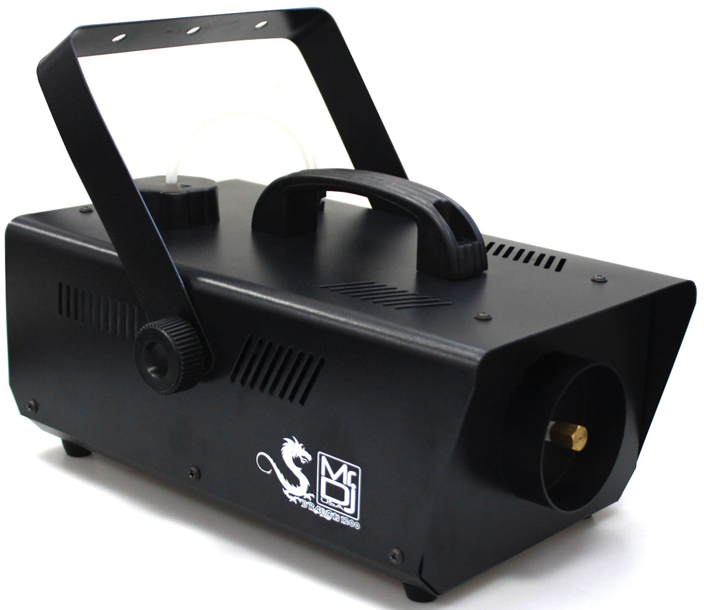 MR DJ DRAGON1200<BR/> 1200W fog smoke machine with wire & wireless remote & fog fluid, quick heat-up thick fog